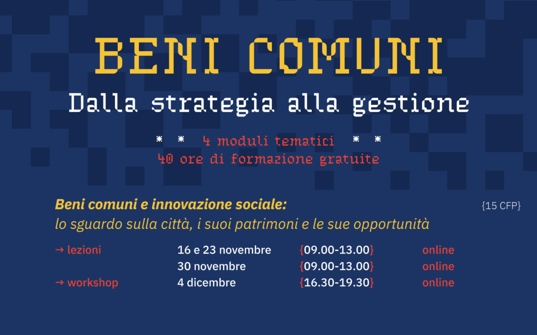 Video – Conferenza Beni Comuni – Novara
